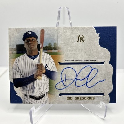 2015 Topps Supreme Simply Supreme Auto Didi Gregorius #SSA-DG Auto Yankees