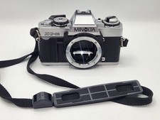 Minolta XG-M 35mm SLR Film Camera Silver Body Only UNTESTED AS-IS