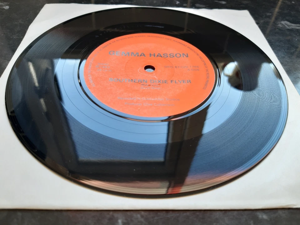 GEMMA HASSON - SCARCE 7" 45 - SOUTHERN DIXIE FLYER - 1983 - Image 2 of 4