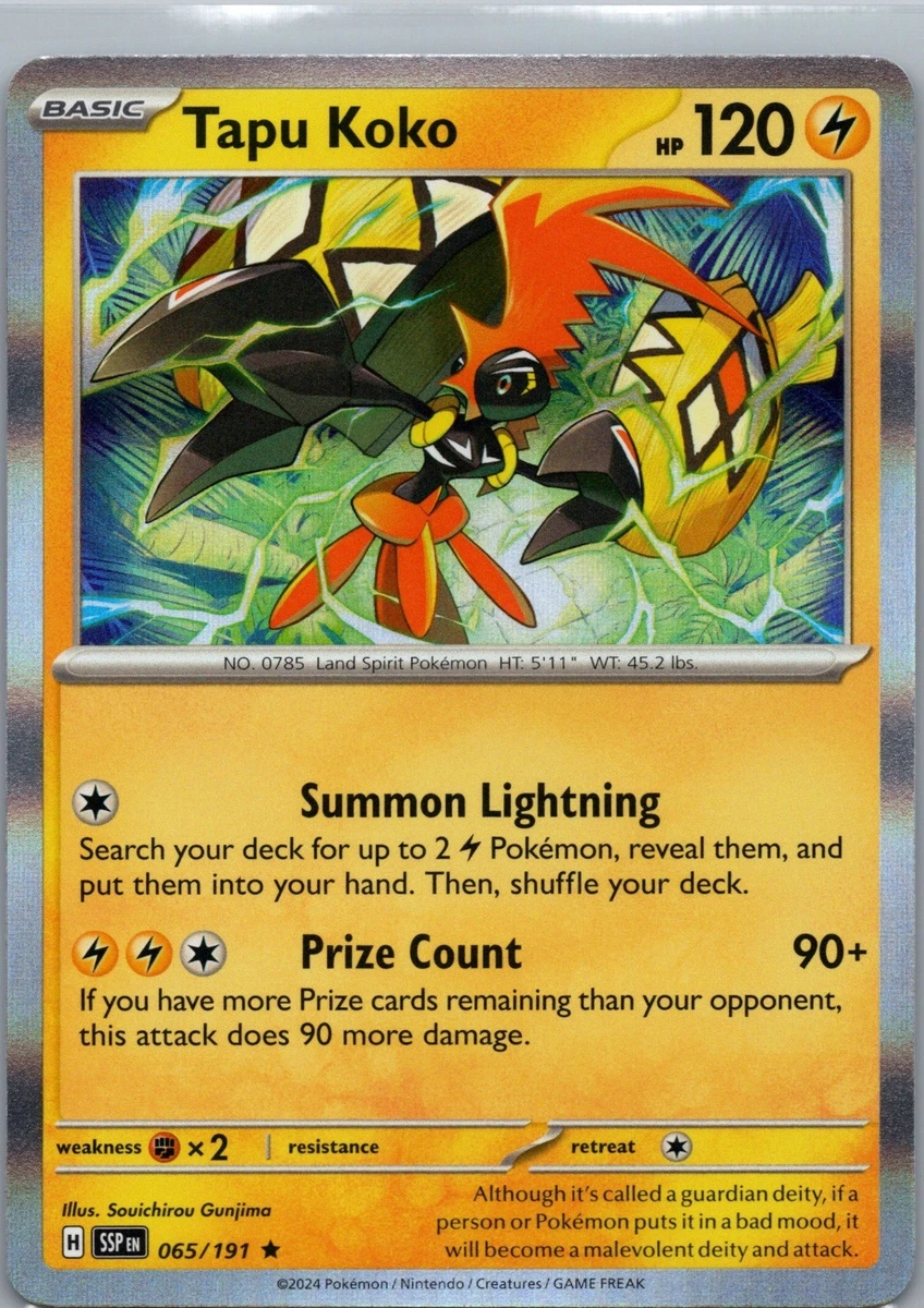 Tapu Koko 065/191 Deck Exclusives for sale | eBay