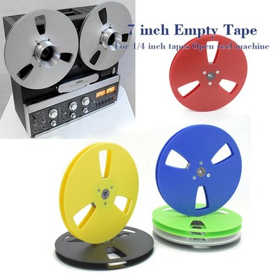 1/4 7''Empty Reel to Reel Nab Opening Recorder for TEAC/ReVox Studer/BASF/Nagra