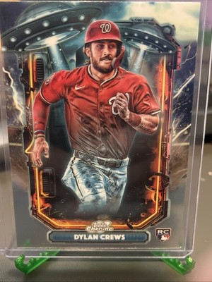 2025 Topps Cosmic Chrome DYLAN CREWS Extraterrestrial Talent RC #ET-25 Nationals