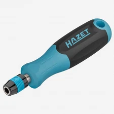 Hazet 811BH 1/4" Locking Bit Holding Screwdriver with 3K Handle, 136 mm