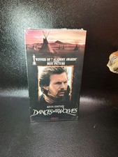 Dances with Wolves VHS 1990 NEW Sealed Orion Watermark Premium Video Seal