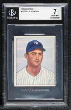1950 Bowman Billy Johnson #102 BGS 7 0q3