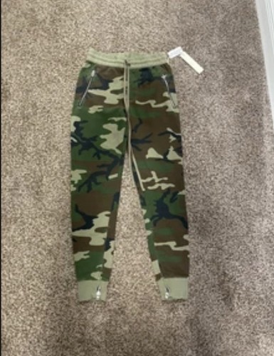 FOG Fear Of God Essentials camouflage SweatPants camo jogger pants Collection 2
