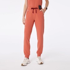 FIGS Zamora High Waisted Jogger Scrub Pants 3.0 Womens XS Spiced Cider NWT