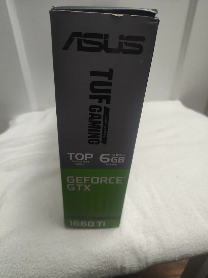 NEW ASUS TUF Gaming NVIDIA GTX 1660 Ti EVO 6GB GDDR6 GPU Graphics Card - Image 3 of 4