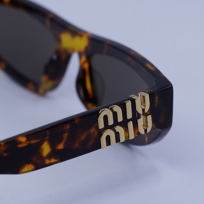 New Miu Miu MU07ZS VAU06B Honey Havana/Dark Brown 56-19-140  display picture 1