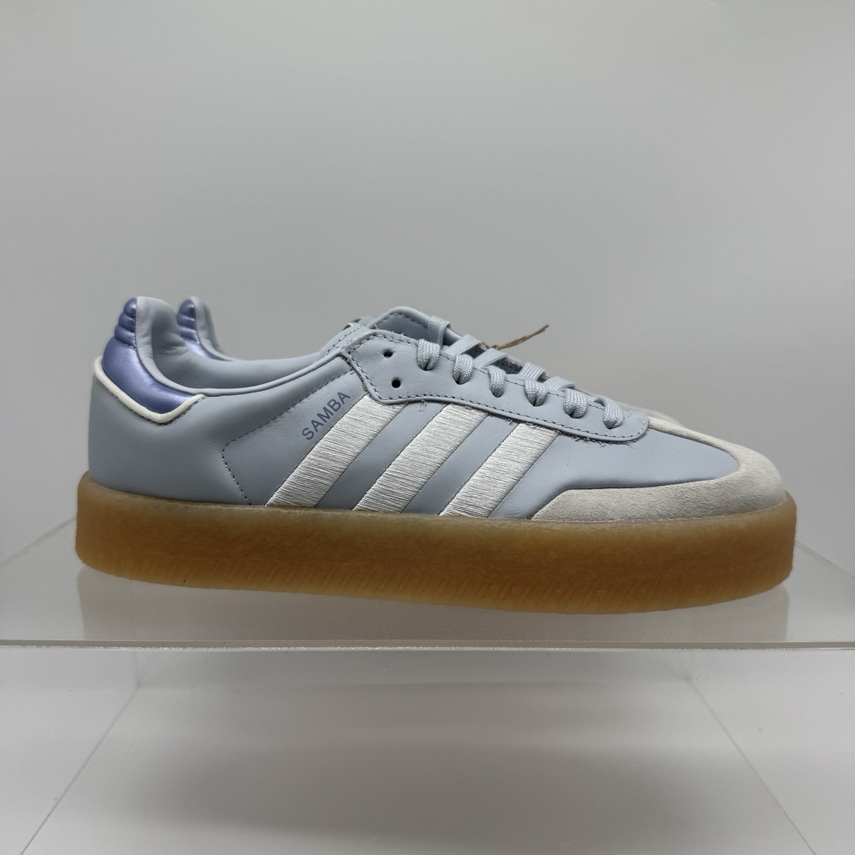 ★adidas★ Triple W Halo Blue IG1953 WMNS) adidas Samba 'Halo Blue Off White' IG1953