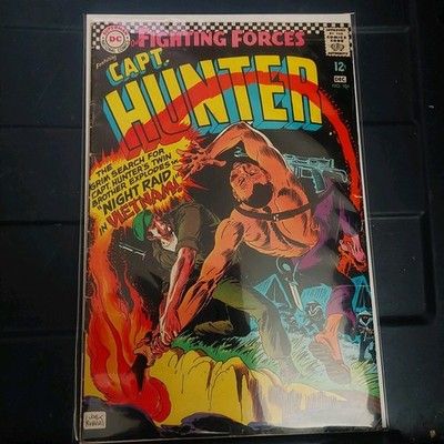 OUR FIGHTING FORCES #104 DC COMICS CAPT. HUNTER IRV NOVICK & JOHN CALNAN art VG+