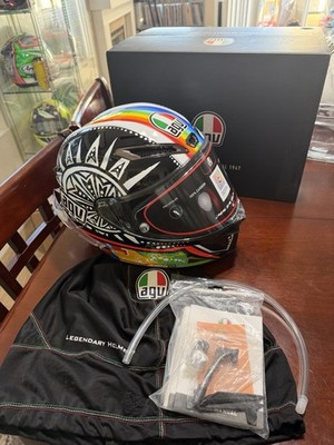 AGV PISTA GP RR VALENTINO ROSSI 2002 WORLD CHAMPION - LIMITED - SIZE ML - RARE