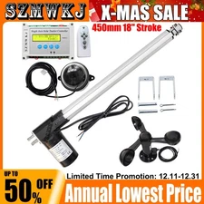 Single Axis Solar Tracker + 18" 6000N Linear Actuator  + Wind Sensor System Kits