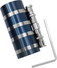 6'' Piston Ring Compressor Tool,Adjustable Ratchet Piston Ring Installation Tool