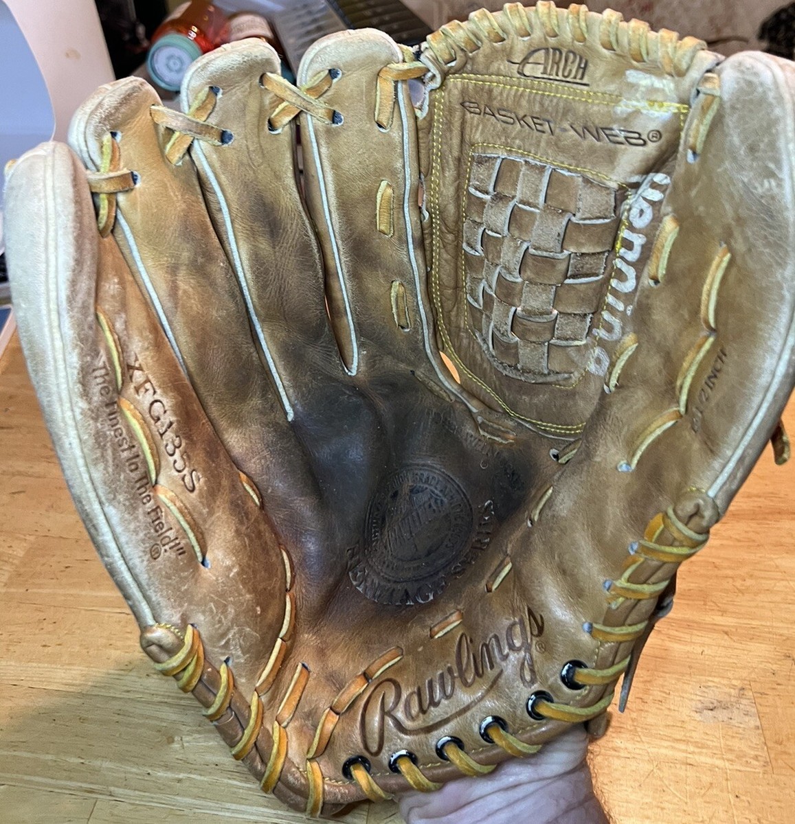 グローブ U.S.A RAWLINGS XFG2-H RAWLINGS XFG-135S HERITAGE SERIES BASEBALL/SOFTBALL GLOVE