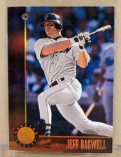 1996 Leaf BRONZE PRESS PROOF #199 Jeff Bagwell Astros HOF RARE PARALLEL /2000
