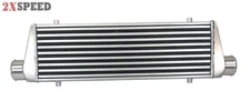 EMUSA universal intercooler 27X7X2.5" 2.5"I/O NEW TUBE AND FIN