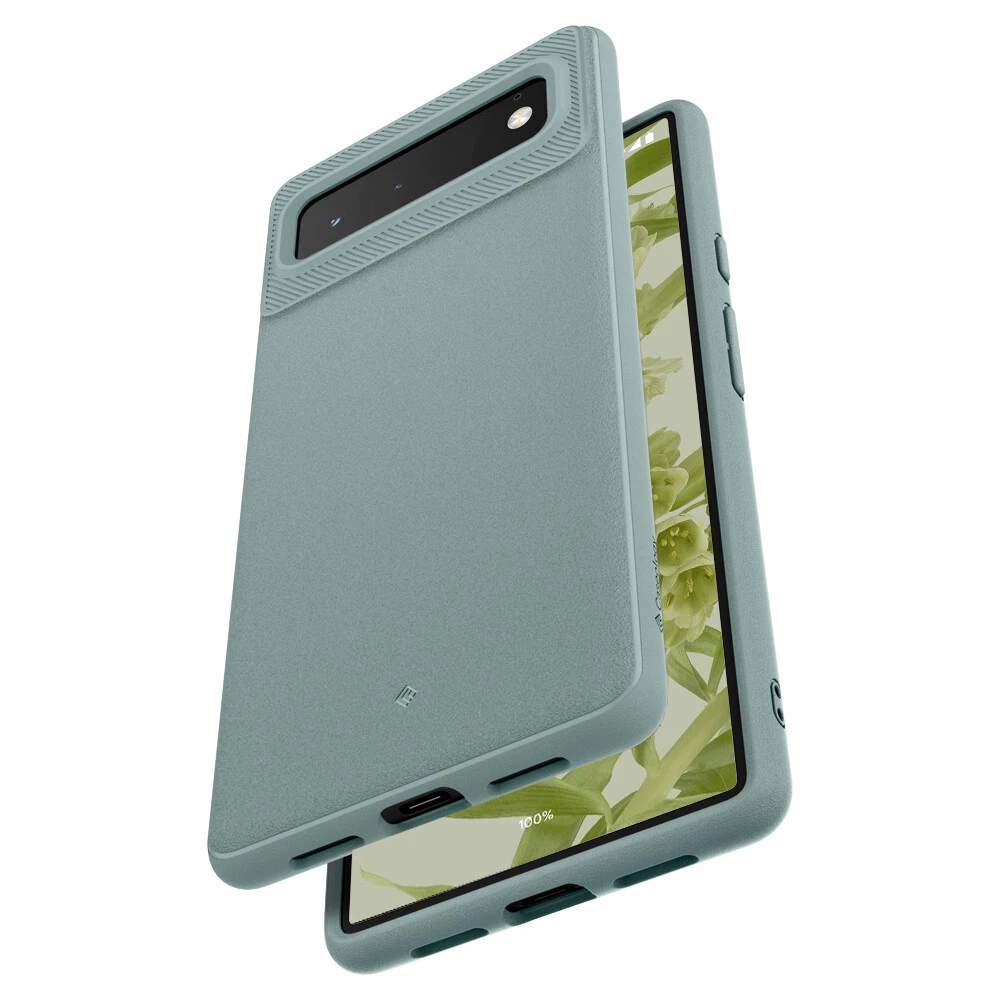 高級百貨店』 Google Pixel6a Charcoal Caseologyケース付