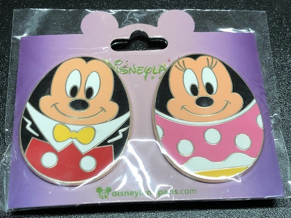 PIN DISNEY PARIS DLP NUEVO - HUEVOS DE PASCUA MICKEY MINNIE