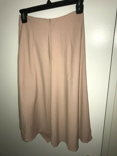 New Women's Zara Basic Collection Light Mauve ? Skirt XS - Picture 5 of 7