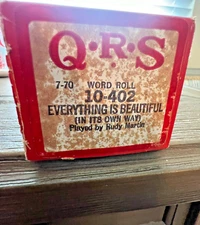 Q.R.S #10-402   Everything Is Beautiful  Player Piano Roll