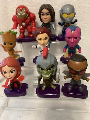 COMPLETE SET! 2020 McDonalds Marvel Studios Heroes Avengers Happy