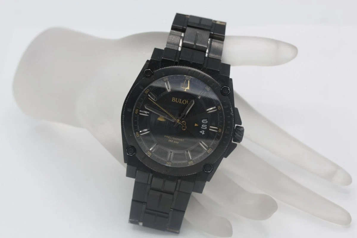 Bulova men's precisionist watch hotsell special grammy edition 98b295