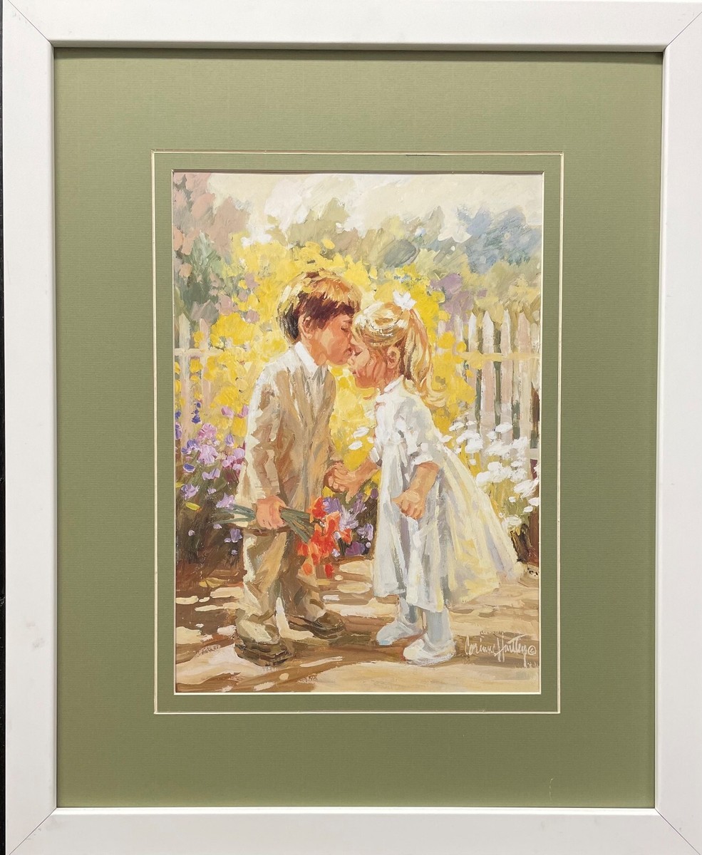 風景画 サイン入りCorinne Hartley Corinne Hartley 