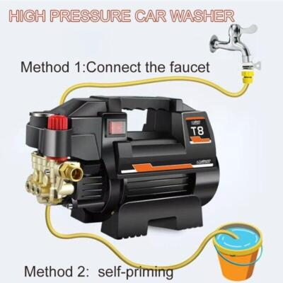 #ad #ad High Power High Pressure Car Washer Home 220V Portable Car Wash Pump 2000W $318.88