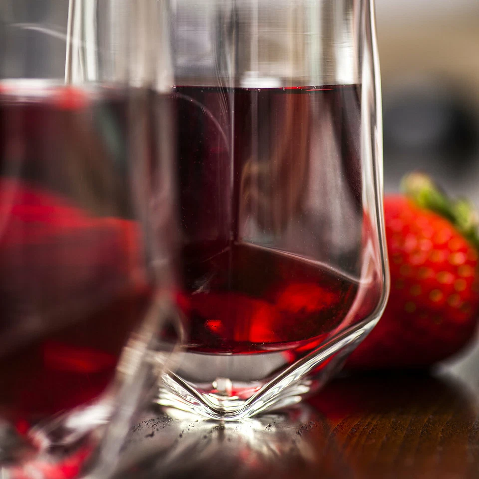 Juego de 2 vasos de degustación de whisky soplados a mano - Doble pared - Juego de 2 vasos para beber whisky Foto 4 de 4