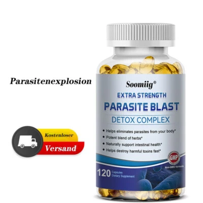 SOOMIIG PARASITE BLAST - Beseitigen Sie innere Parasiten - Entgiftung und Darmreinigung