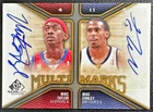 MIKE CONLEY / MIKE TAYLOR 2009-10 SP Game-Used Multi Marks Dual Autographs