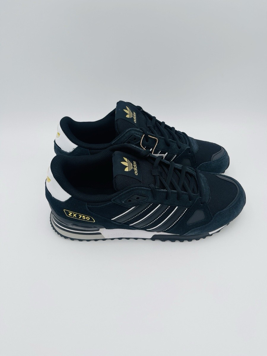 Adidas ZX 750 Low Mens Casual Sneaker Mens Shoes Black Adidas ZX 750 Low Mens Casual Sneaker Mens Shoes Black
