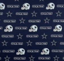 NFL - Dallas Cowboys Blue Fabric - 18" x 58" - 