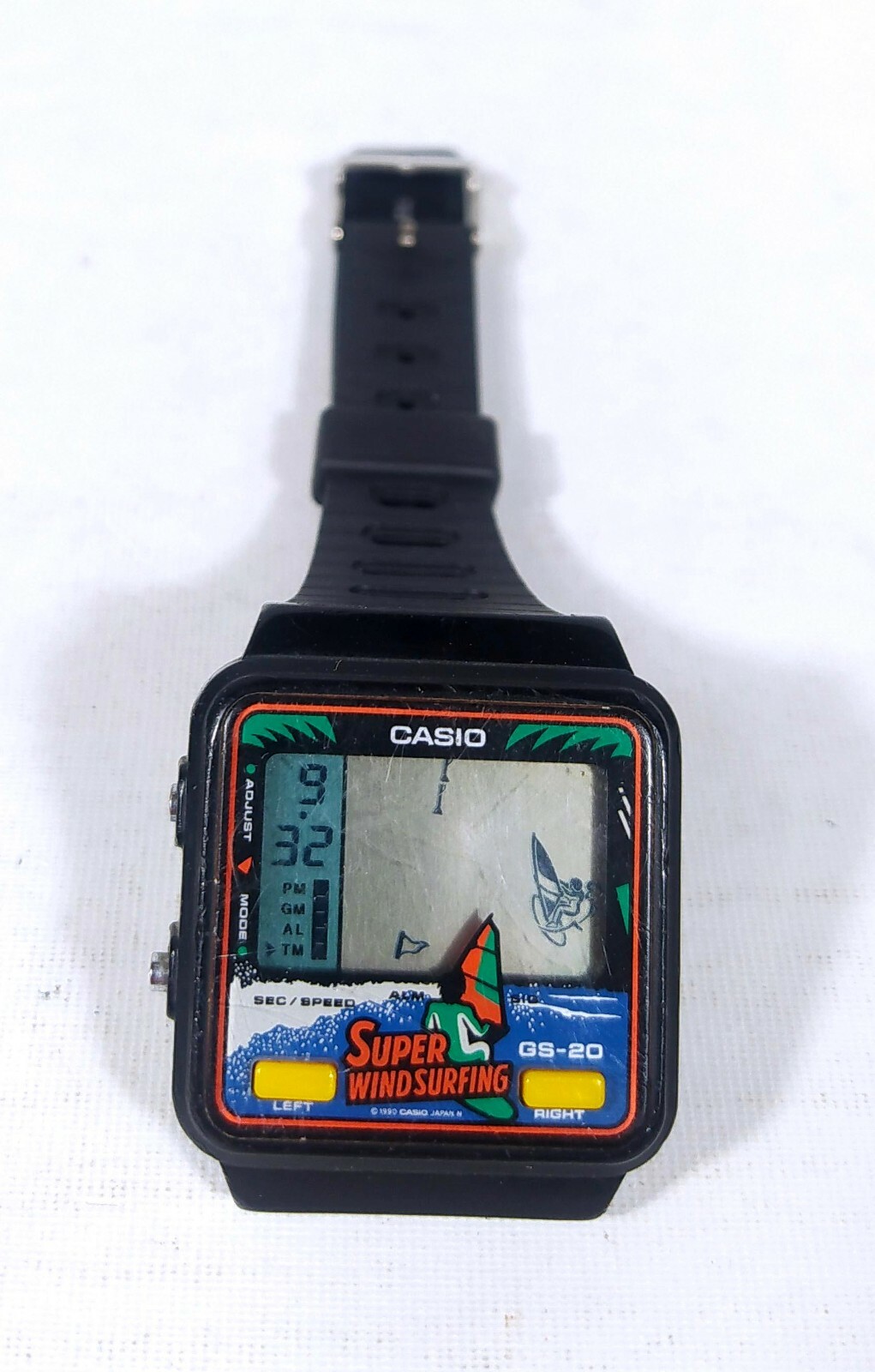 Casio Gs-20 Super Windsurfing Game Digital Watch RARE Vintage GS20 Original  for sale online | eBay