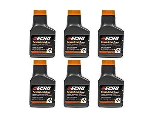 ECHO (6) Pack of OEM Power Blend Ultimate 2-Stroke Oil Bottles, 6450001X