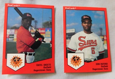 1989 ProCards Minor League Hagerstown Suns Baseball Card Pick one