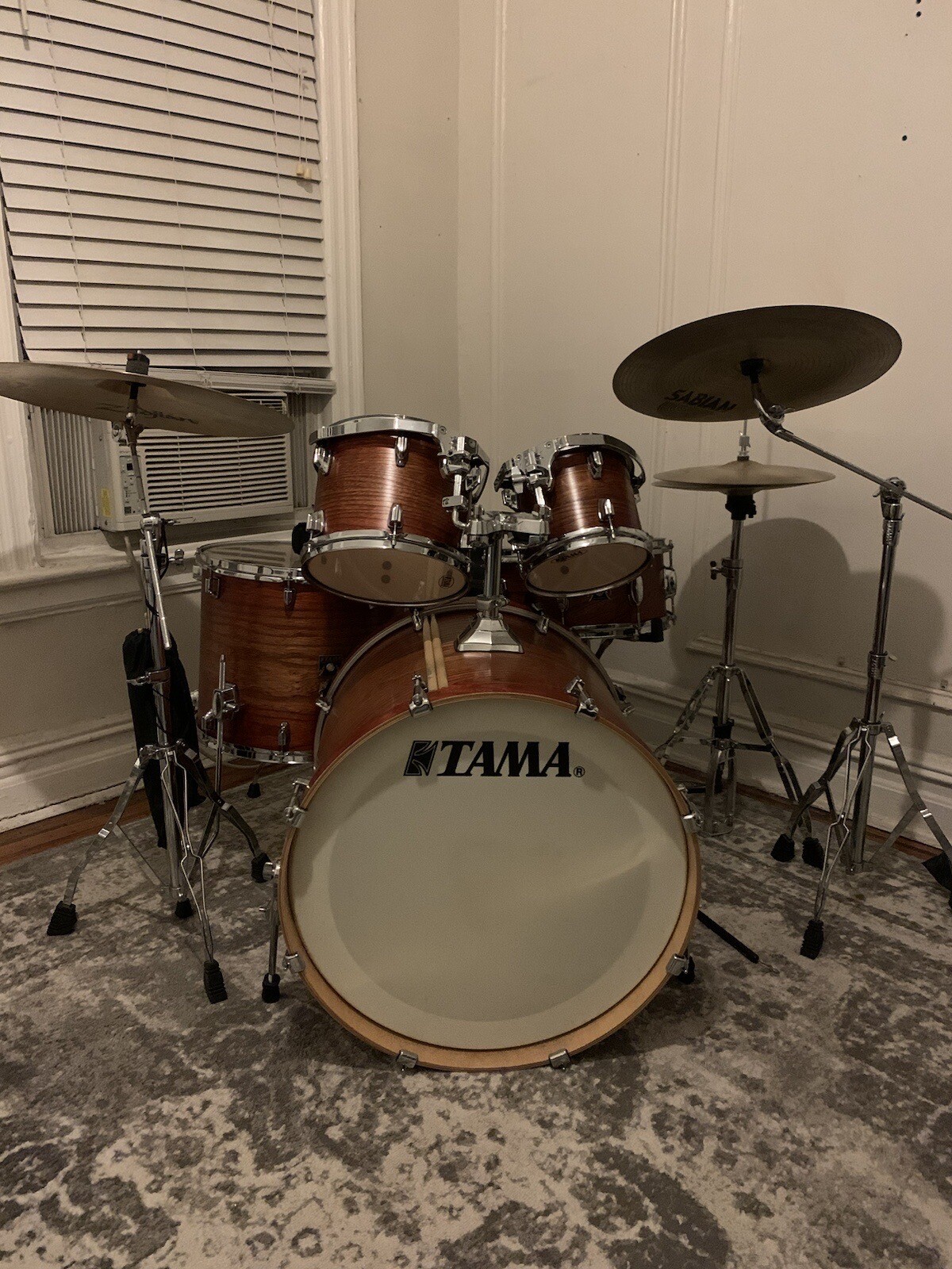 Lightly Used Drum Set eBay