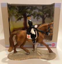 Schleich 42035 Dressurreiterin Dressur Pferd Set - gebraucht mit OVP - Rarität