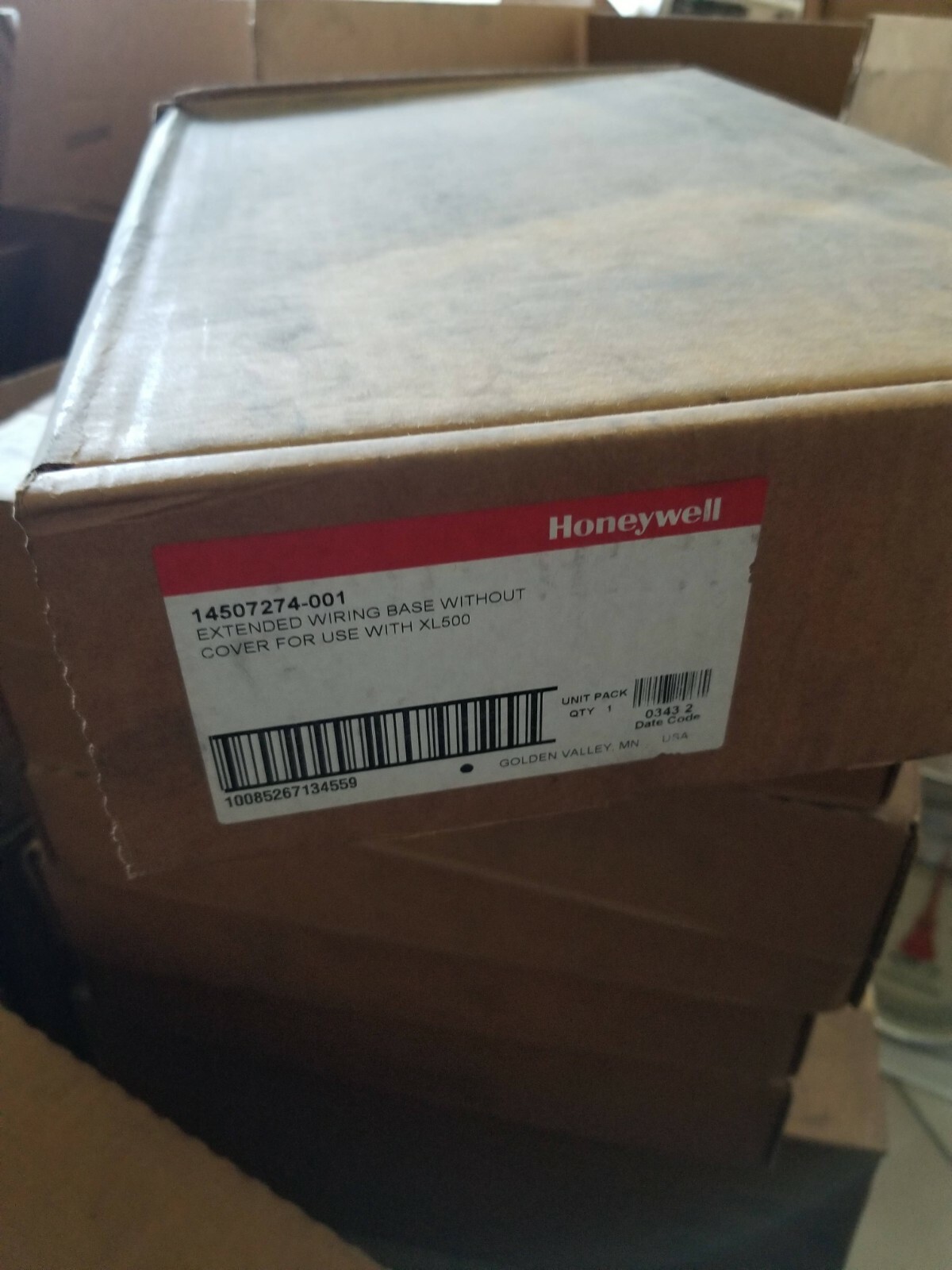 Honeywell Wiring Subbase without Cover