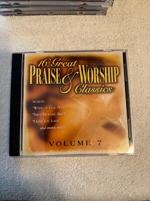 16 Great Praise & Worship Classics Vol. 7 CD - VERY GOOD CONDITION ...