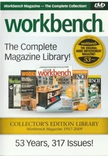 WORKBENCH MAGAZINE COMPLETE LIBRARY, 53 YEARS, 317 ISSUES   DVD
