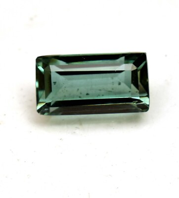 Tourmaline Verte Naturelle Du Mozambique, 1,30 Carat, Non Chauffée, P408.135T