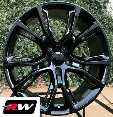 20'' inch RW Wheels for Grand Cherokee SRT Spider Monkey 20x10'' Gloss Black Rims