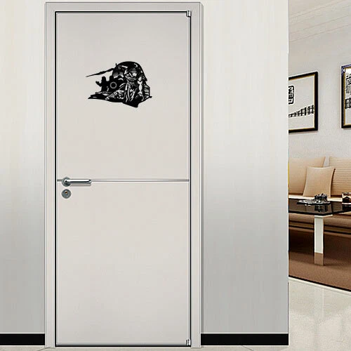 Calcomanía adhesiva de vinilo de personaje de Star Wars Kylo Ren para Macbook Air/Pro para computadora portátil Foto 4 de 4