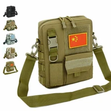 Men Tactical Military Sling Chest Bag Molle Backpack Crossbody Shoulder Pack Bag