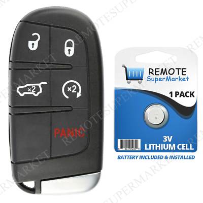 Remote For 2014 2015 2016 2017 2018 Jeep Grand Cherokee Keyless Entry Start