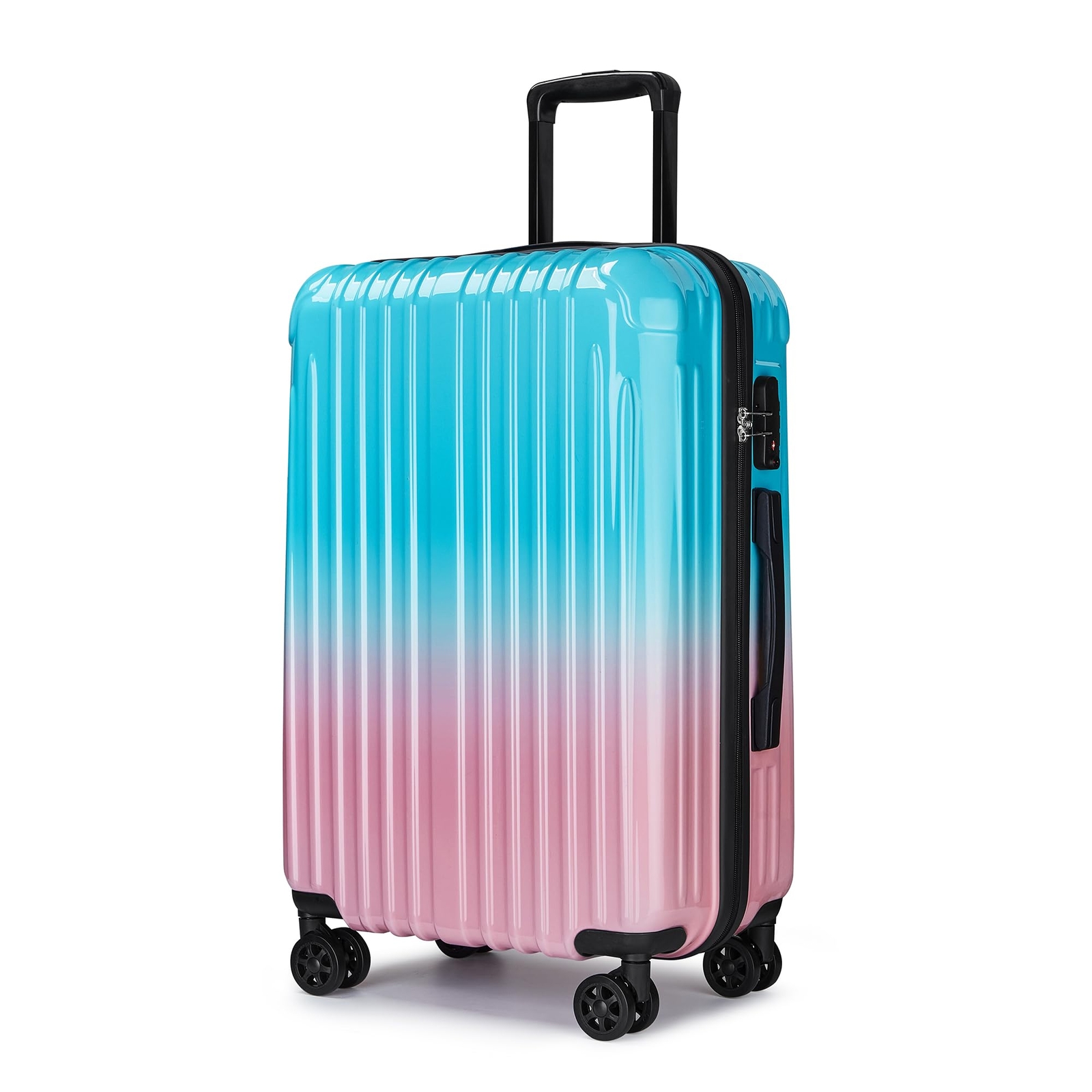 Carry on Luggage - Airline Approved Suitcases with Spinner Wheels, Built-In T...-image