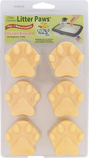Citrus Magic Pet Odor Eliminator Litter Paws, Ocean Breeze, 6-Count