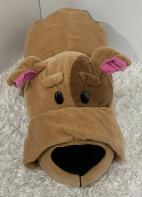 Flip-A-Zoo Jay Play Large 20'' Plush Savannah Cat & Bodini Bulldog Stuffed Animal